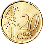 Euromince - 20 centů