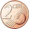 Euromince - 2 centy